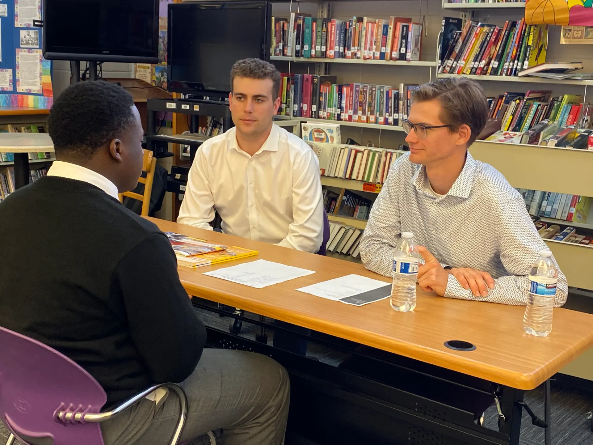 Mock interview reps with hiring managers