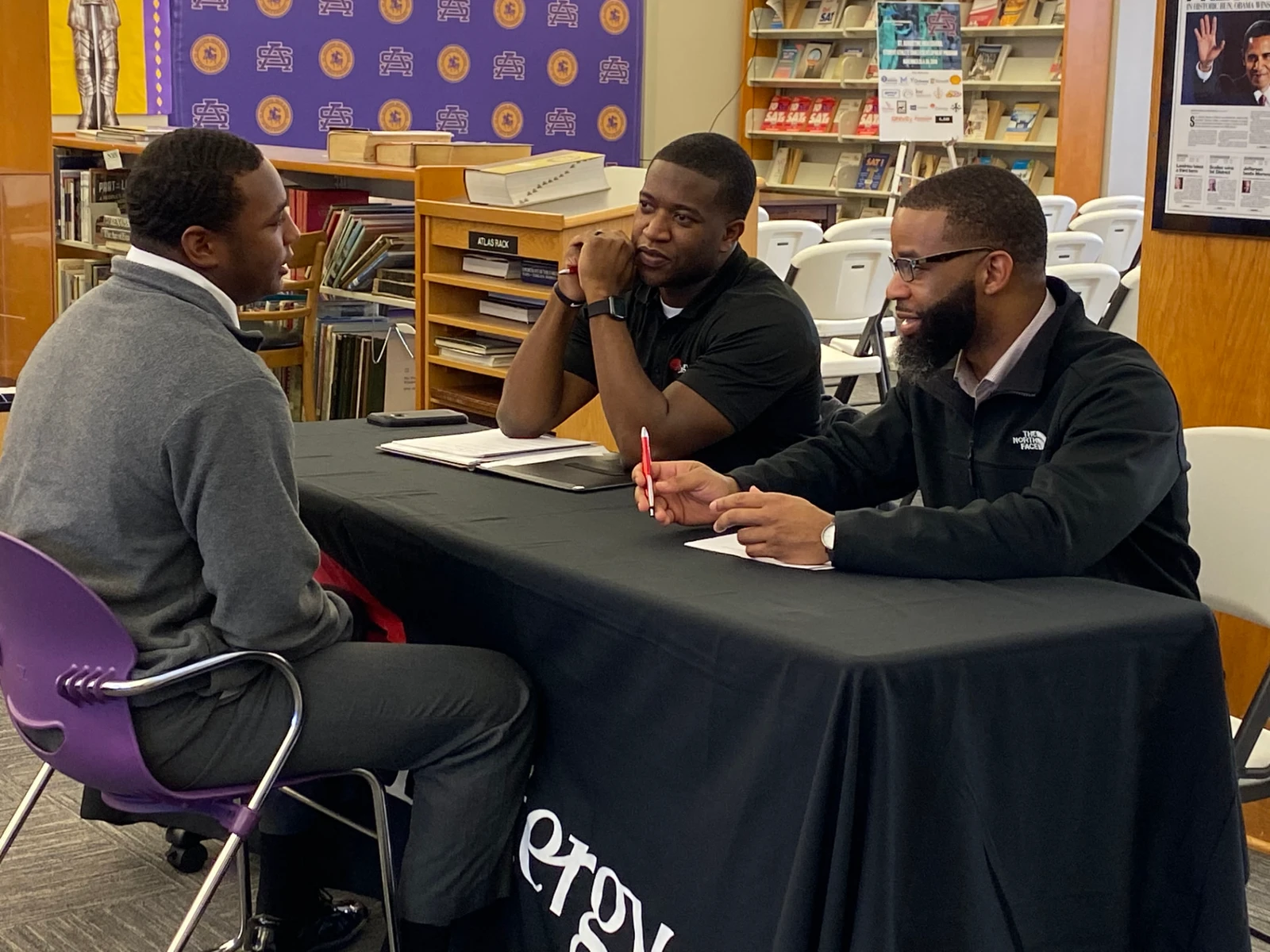 Panel-style mock interview with two hiring managers